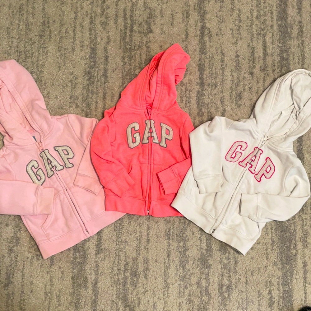 Three Gap Sweatshirts
